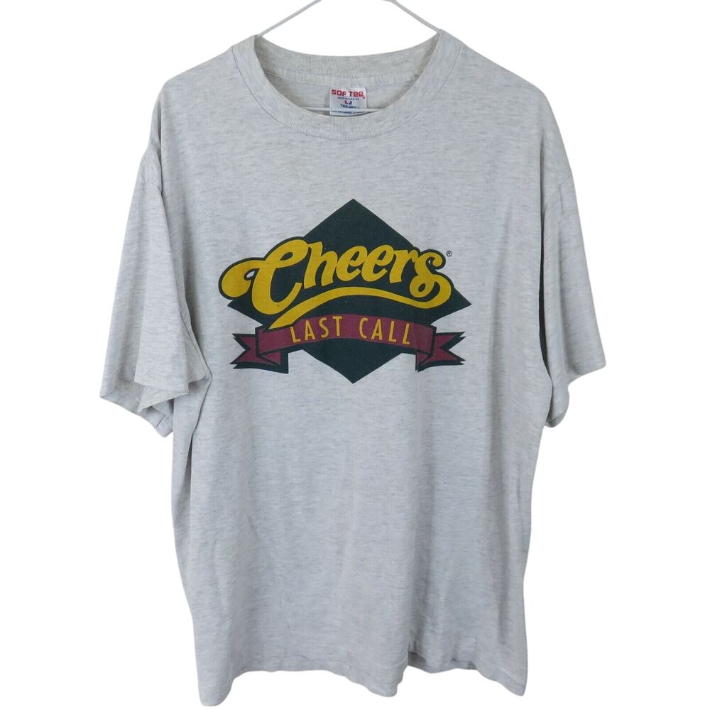 Vintage Single Stitch Cheers TV Show Last Call T Shirt - Adult XL